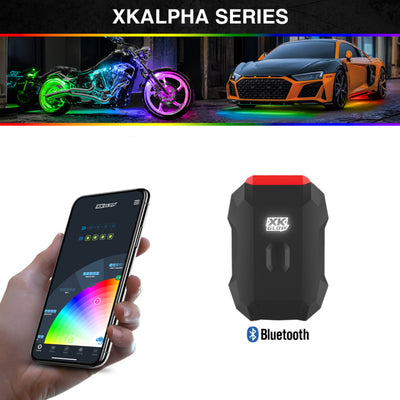 XK Glow Bluetooth בקר אפליקציה לסמארטפון XKalpha