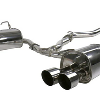 Invidia 2022+ סובארו WRX Q300 פלדת אל-חלד חד-שכבתית בעלת ארבע קצה אגזוז Cat-Back