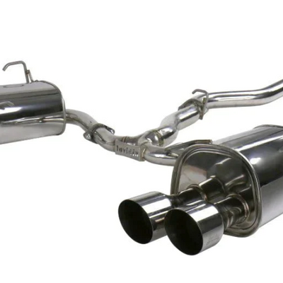 Invidia 2022+ סובארו WRX Q300 פלדת אל-חלד חד-שכבתית בעלת ארבע קצה אגזוז Cat-Back