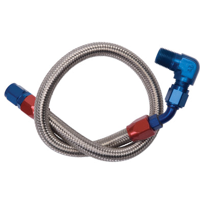 Edelbrock Fuel Line קלוע אל חלד עבור BBC (שימוש עם 8134)