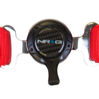 NRG 4PT 2in. רתמת חגורת בטיחות / נעילת פקה - אדום