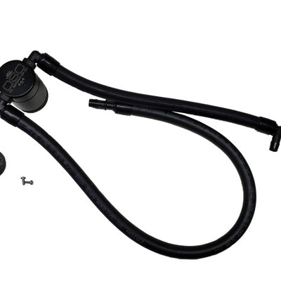 J&amp;L 2021-2024 ג'יפ רנגלר 392 Oil Seperator 3.0 בצד הנוסעים - אנודייז שחור