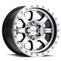 Raceline 929M Avenger 17x9in / 5x127 BP / -12mm Offset / 83.82mm Bore - גלגל שחור ומעובד