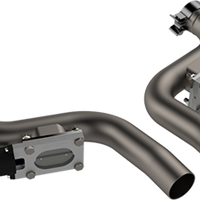 QTP 15-19 דודג' צ'לנג'ר/מטען 6.2L/6.4L 304SS אגרסיבי מגזרה כפולה צינורות אמצע