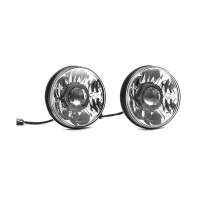 KC HiLiTES 18-20 ג'יפ JL/JT 7 אינץ'. Gravity LED Pro DOT מאושר החלפה. פנס (Pair Pack Sys)