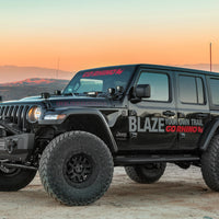 Go Rhino 07-20 ג'יפ רנגלר JL/JLU/JK/JKU/Gladiator JT Rockline קדמי סתמי פגוש עם אובריידר