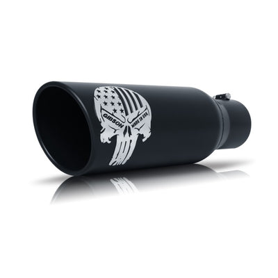 גיבסון פטריוט גולגולת מגולגל קצה חוטב זווית - 6 אינץ' OD/3.5 אינץ' כניסת/אורך 18 אינץ' - קרמיקה שחורה