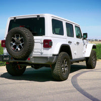 Borla 18-19 Jeep Wrangler JL/JLU 2.0L 4Cyl 2DR/4DR Axle Back Exhaust ATAK with 2.5in Tips - Black