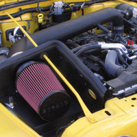 Airaid 97-06 Jeep Wrangler TJ 4.0L CAD מערכת יניקה עם שפופרת (מדיה יבשה / אדומה)