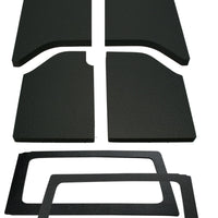 DEI 11-18 ג'יפ רנגלר JK 2-Dor Mat Boom Mat Kit Complete Headliner - 6 חלקים - שחור