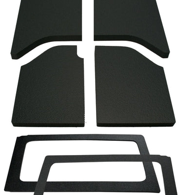 DEI 11-18 ג'יפ רנגלר JK 2-Dor Mat Boom Mat Kit Complete Headliner - 6 חלקים - שחור