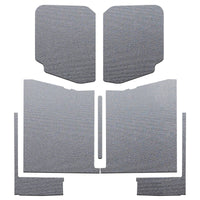 DEI 20-22 Jeep Gladiator JT 4-Dor Mat Boom Mat Kit Complete Headliner - 7 חלקים - אפור