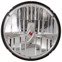 פנסי LED של ANZO אוניברסלי 7 אינץ' עגול LED פנס אוניברסלי כרום (זוג)