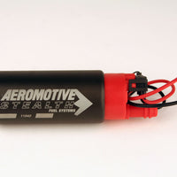Aeromotive 340 Series Stealth In-Tank E85 משאבת דלק - כניסת אופסט - כניסת Inline עם יציאה