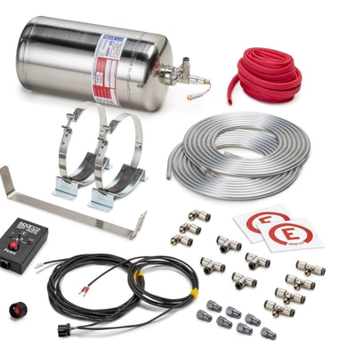 מערכת מטפי פלדה חשמלית של Sparco 4.25 ליטר