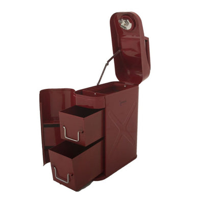 השתוללות 1999-2019 Universal Trail Can Utility/ארגז כלים - אדום