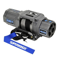 Superwinch 4500 LBS 12V DC 1/4in x 40ft חבל סינטטי Hawse Fairlead SP 45SR כננת