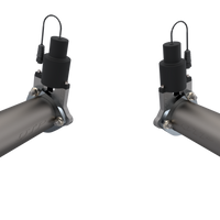 QTP 15-18 שברולט קמארו SS 6.2 ל' 3.0 אינץ' 304SS תוקפן חתך כפול צינורות אמצע