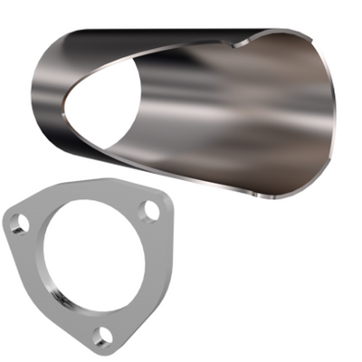 QTP 2.75in ריתוך QTEC DIY Cutout Pipe