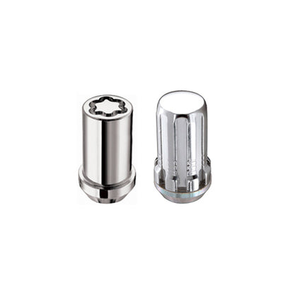 ערכת התקנת McGard SplineDrive Tuner 5 לוגים עם מנעולים וכלי (קונוס) M14X1.5 / 22 מ"מ Hex - כרום