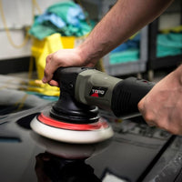 Chemical Guys Hex-Logic Quantum Light-Medium Pad ליטוש - לבן - 5.5 אינץ'