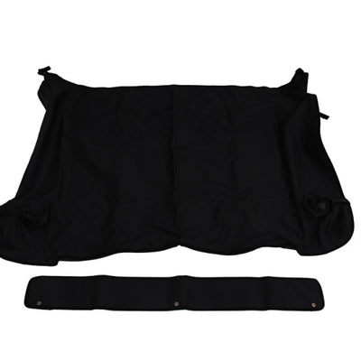 Rampage 2018-2019 Jeep Wrangler(JL) Sport 2-Durs Tonneau Cover - שחור