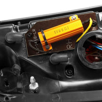 AlphaRex 97-03 Ford F-150 (לא כולל 4 דלתות SuperCrew Cab) סדרת PRO פנסי LED אחוריים אדום עשן