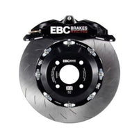 EBC Racing 13-22 פולקסווגן גולף GTI (Mk7/Mk8) ערכת בלמים גדולים 6 בוכנות אפולו קליפרים 355 מ