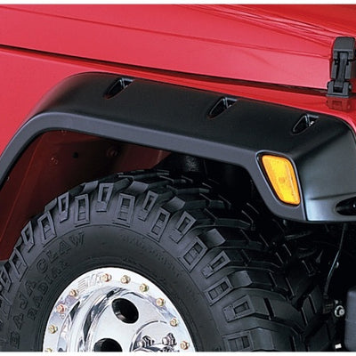 Bushwacker 97-06 Jeep TJ Pocket Style Flares 2pc - שחור