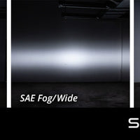 Diode Dynamics 6 In LED Light Bar שורה אחת ישרה SS6 - סרגל אור רחב לבן (זוג)