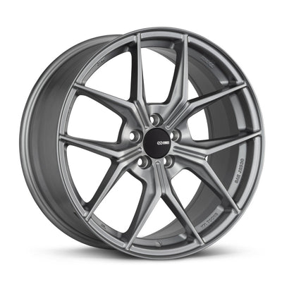 Enkei TSR-X 18x8 35mm Offset 5x114.3 BP 72.6mm Bore Storm Grey Wheel