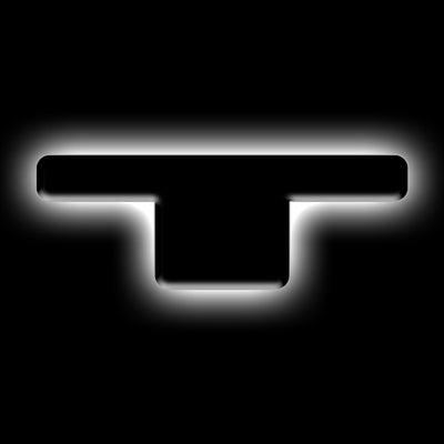 ORACLE Lighting אוניברסלי מואר LED תגי אותיות - גימור משטח Blk מט - T SEE אחריות