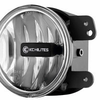 KC HiLiTES 07-09 ג'יפ JK 4in. Gravity G4 LED אור 10w SAE/ECE קרן ערפל שקופה (מערכת חבילה זוגית)