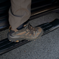 Fishbone Offroad 2019+ Dodge Ram 1500 Quad Cab מדרגות צד סגלגלות - מרקם שחור