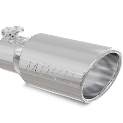 MBRP חוד אוניברסלי 4 אינץ' OD 2.75 אינץ' פתח 10 אינץ' אורך קצה מגולגל בזווית T304