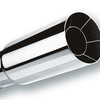 Borla חוד מלוטש אוניברסלי יחיד עגול מקורר (כניסה 2 אינץ'. יציאה 2 1/2 אינץ')