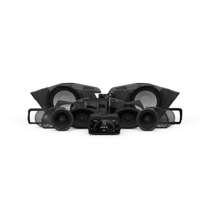 Rockford Fosgate 2014+ Harley Davidson Road Glide/Street Glide Stage 5 ערכת שמע מלאה