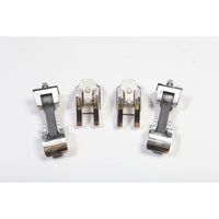 Rugged Ridge 07-18 ג'יפ רנגלר סט תפיסת מכסה המנוע מנירוסטה