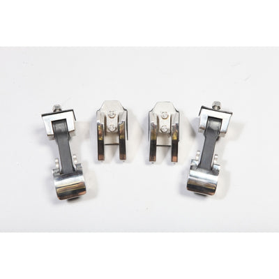 Rugged Ridge 07-18 ג'יפ רנגלר סט תפיסת מכסה המנוע מנירוסטה