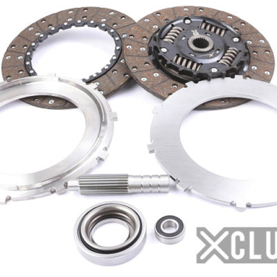 XClutch Porsche 9in Twin Sprung Organic Multi-Disc Pack Service Pack