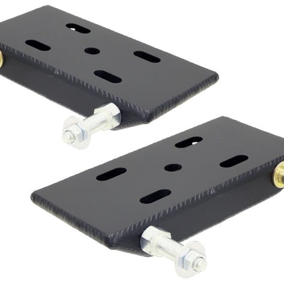 RockJock Jeep CJ צלחות קפיצי עלה קדמי לקפיצי 2 אינץ' עם צמד תושבות מוט הלם וסוויי