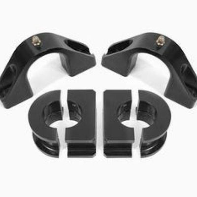 BMR אוניברסלי 1.25 אינץ' ערכת תותבים Delrin (עבור תושבות מוט נדנוד בילט) - שחור