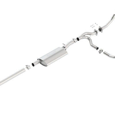 בורלה 12-15 ג'יפ רנגלר 3.6L V6 אוטומטי/ידני טרנספורמציה טיפ יציאה כפולה אחורית שמאלית