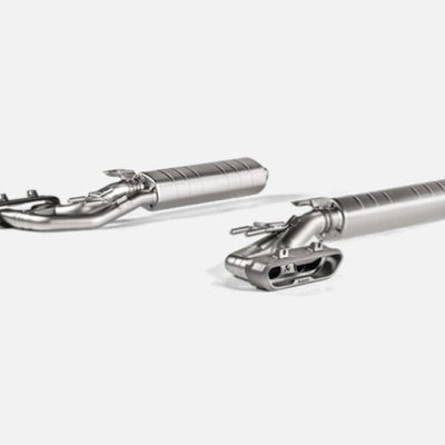 Akrapovic 2019 Mercedes-Benz G63 AMG Evolution Line (טיטניום)