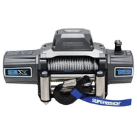 Superwinch 12000 LBS 12V DC 3/8in x 85ft Wire Rope SX 12000 Winch - גרפיט