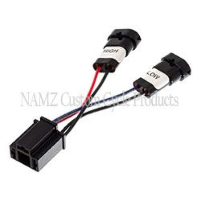 דגמי NAMZ 14-23 Road King מתאם פנס חזית עם מחבר H9 &amp; H11 ל-H4 התאמה