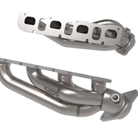 aFe 21-22 Jeep Wrangler 392 Twisted Steel Header 1-7/8 IN to 2-3/4 IN 304 עם גימור גולמי