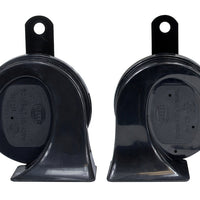 Hella ערכת צופר חצוצרה תאומים 12V אוניברסלי - שחור