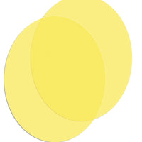 עדשת כיסוי צהובה מסדרת Hella Rallye 4000 (זוג)