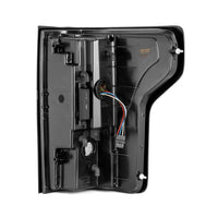 AlphaRex 15-17 Ford F-150 (לא כולל דגמים עם חיישן נקודה עיוורת) פנסי LED אחוריים מסדרת PRO-Jet Black